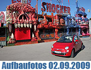 Fotos & Video Oktoberfest Aufbau 2009 vom 01.+02.09.2009 (©Foto: Martin Schmitz)